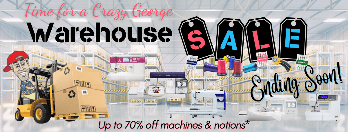 Banner for Warehouse Sale landing Page